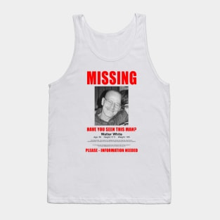 Breaking Bad Missing Sign Tank Top